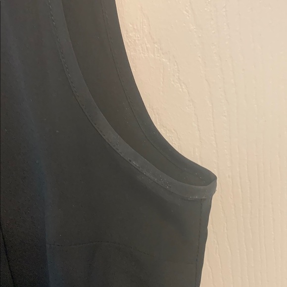 Michael Kors Black Sleeveless Top size P Pleated Capsule - Picture 5 of 7